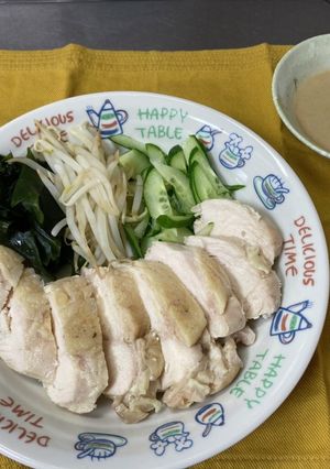 オーブンレンジで作るサラダチキン-レシピのメイン写真