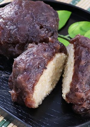レンジで簡単＊オートミールのおはぎ-レシピのメイン写真