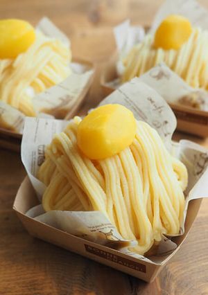 なつかしモンブラン-レシピのメイン写真