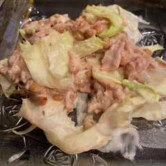 รูปของ 納豆サラダおつまみ