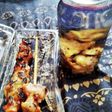 焼鳥のワンカップ鶏酒。