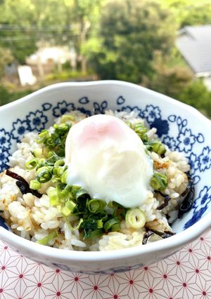 鶏油の塩昆布ご飯-レシピのメイン写真