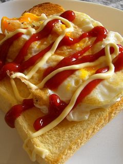 超簡単な目玉焼きトースト♪-レシピのメイン写真