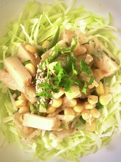 レンジで柚子胡椒風味マヨ無しポテトサラダ-レシピのメイン写真