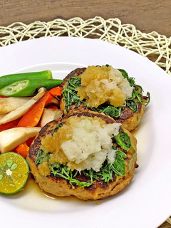 シークワーサーソースで豆腐ハンバーグ♪-レシピのメイン写真