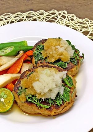 シークワーサーソースで豆腐ハンバーグ♪-レシピのメイン写真