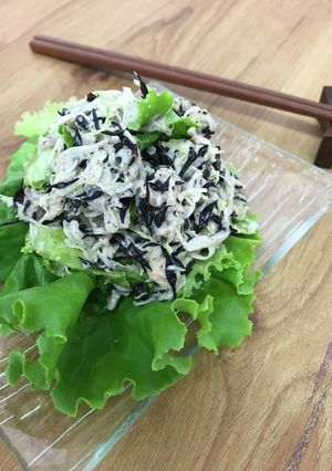 ひじき缶とカット野菜のサラダ-レシピのメイン写真