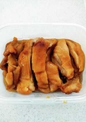 レンジで簡単照り焼きチキン-レシピのメイン写真