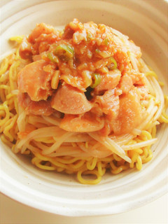 〖 鶏辛味噌混ぜそば 〗-レシピのメイン写真