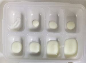 【離乳食】固ゆで卵の白身ペースト-レシピのメイン写真