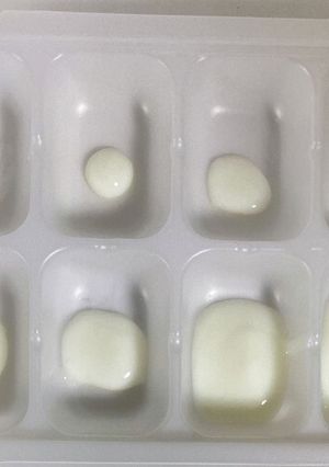 【離乳食】固ゆで卵の白身ペースト-レシピのメイン写真