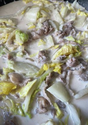 白菜のクリーム煮-レシピのメイン写真