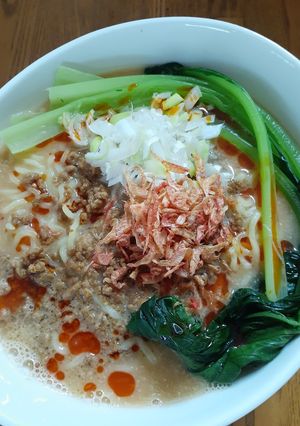 ピーナッツバター&芝麻醬(ごま)で坦々麺-レシピのメイン写真