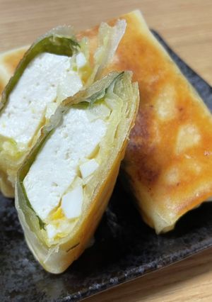 島豆腐と島らっきょうタルタルの春巻き-レシピのメイン写真