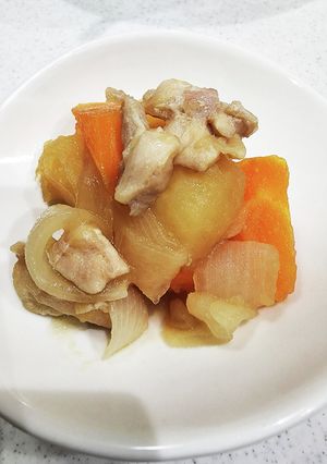 レンジ肉じゃが-レシピのメイン写真