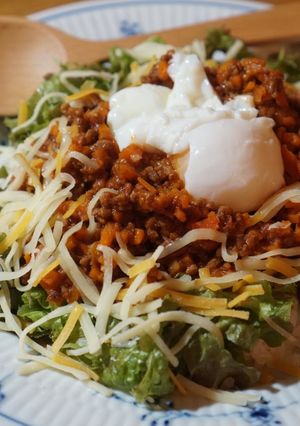 トマトソース缶で簡単☆基本のタコライス-レシピのメイン写真