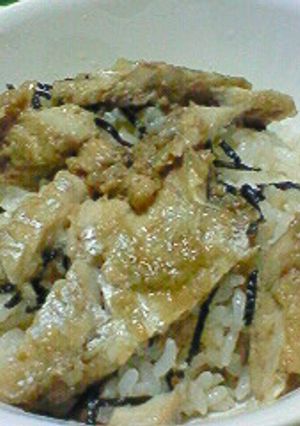 離乳後期～完了時期に(^^)親子で鯵丼！-レシピのメイン写真