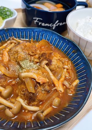 ミートボールのトマト煮-レシピのメイン写真