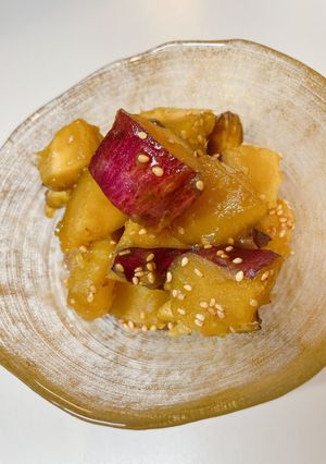 さつまいもの醤油バター-レシピのメイン写真