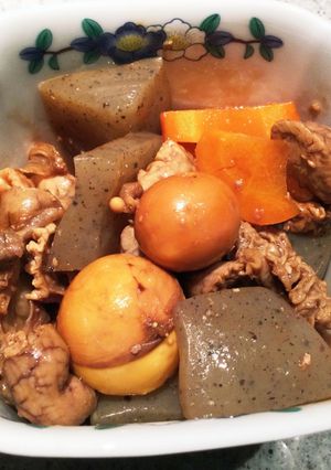 鶏玉ひものしぐれ煮-レシピのメイン写真