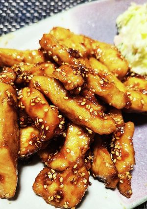甘辛胡麻チキン-レシピのメイン写真