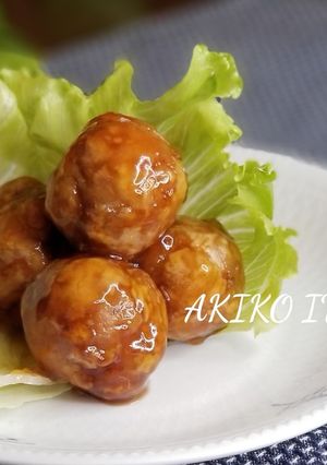 綺麗になれちゃう『豚バラ肉団子の黒酢豚』-レシピのメイン写真