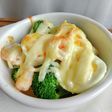 マヨチーズ焼き☆卵&エビ&ブロッコリー♪