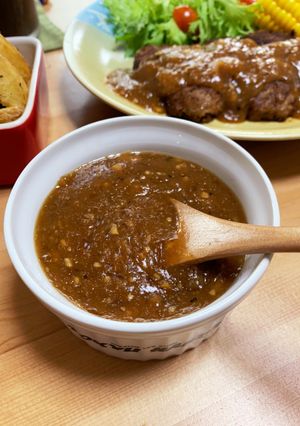 バンバーグソース スパイシー醤油味-レシピのメイン写真