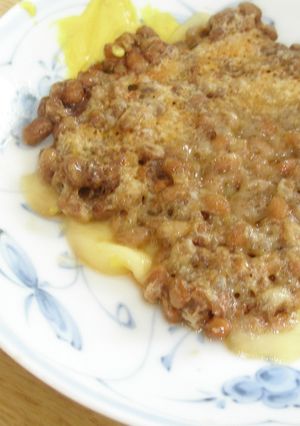パリパリ納豆せんべい-レシピのメイン写真
