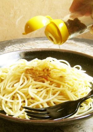 ペペロンチーノ X 牡蠣粉-レシピのメイン写真