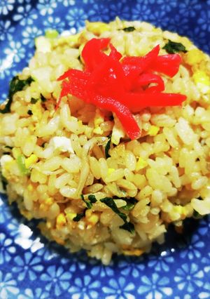 小松菜しらすだしチャーハン-レシピのメイン写真