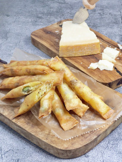 枝豆とチーズのスティックポテト春巻き-レシピのメイン写真