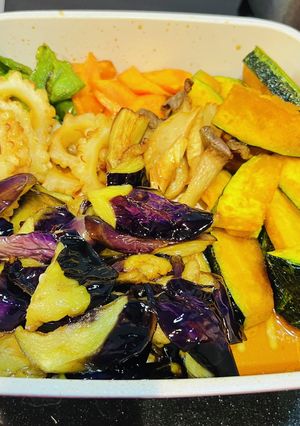 野菜の揚げ浸し-レシピのメイン写真