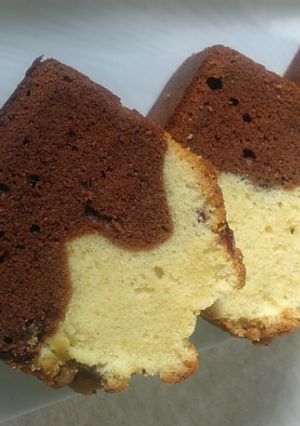 ブラック&ホワイト☆チョコの2層パウンド-レシピのメイン写真