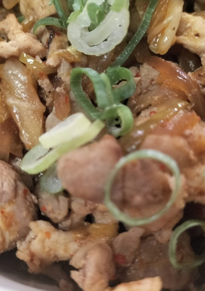 厨房ばあばぁ！豚肉でキムチ炒め-レシピのメイン写真