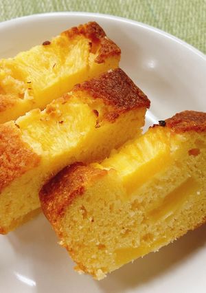 パイナップルパウンドケーキ-レシピのメイン写真