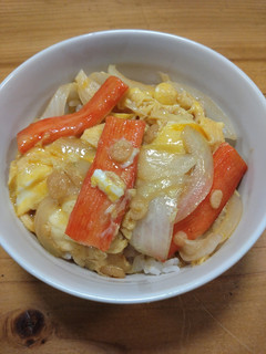 節約レシピ!!かにかま丼-レシピのメイン写真