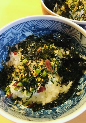 毎日のしろごはん●ふりかけ＆海苔のごはん-レシピのメイン写真