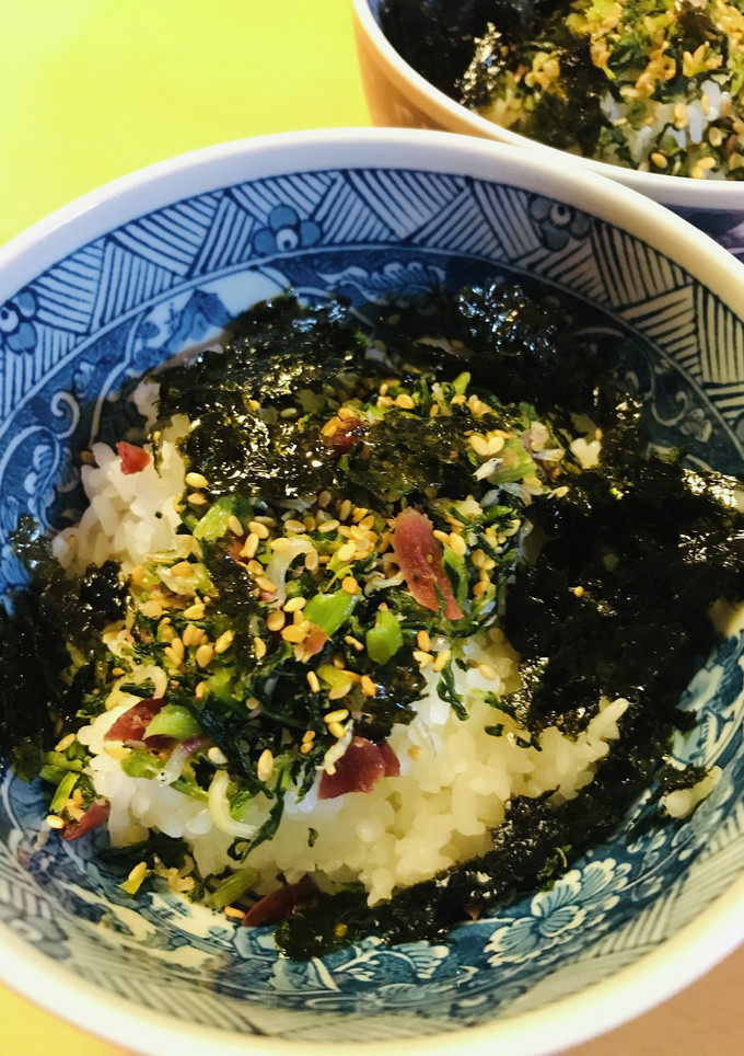 毎日のしろごはん●ふりかけ＆海苔のごはん-レシピのメイン写真