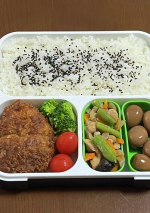 メンチカツコロッケフードマン800弁当-レシピのメイン写真