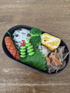 JK☆塩昆布ごま油風味おにぎり弁当♪-レシピのメイン写真