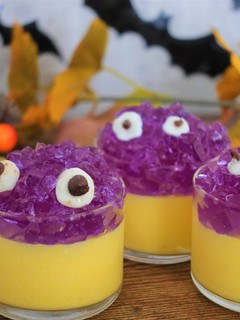ハロウィンムース-レシピのメイン写真