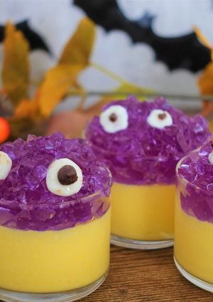 ハロウィンムース-レシピのメイン写真