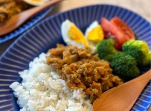 ささっと簡単！野菜たっぷりドライカレー-レシピのメイン写真