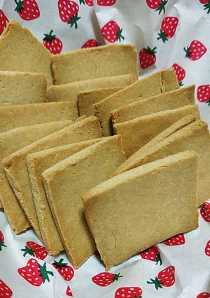 材料4つ☆硬めおからクッキー【追記＋α】-レシピのメイン写真