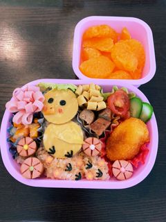 ヒヨコキャラ弁☆幼稚園用☆2歳半-レシピのメイン写真