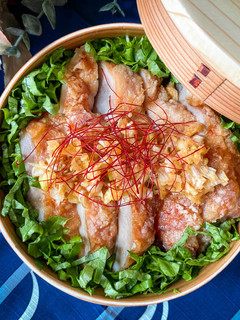 60℃ 油淋鶏(ユウリンチー)弁当-レシピのメイン写真