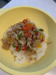 離乳食完了期 豚肉と野菜の中華あんかけ-レシピのメイン写真