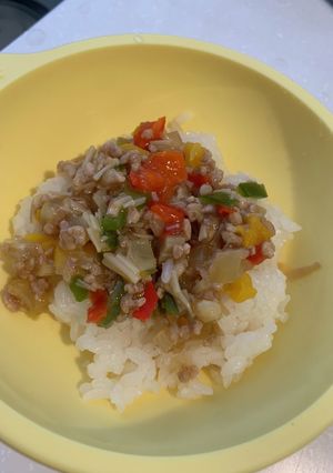 離乳食完了期　豚肉と野菜の中華あんかけ-レシピのメイン写真