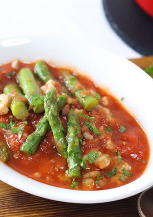 スペルト小麦のトマトスープ-レシピのメイン写真